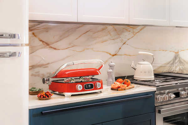 Grill elektryczny wielofunkcyjny Smeg MGF01